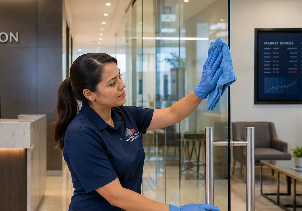 Bank & Financial Office Cleaning in Houston, TX
